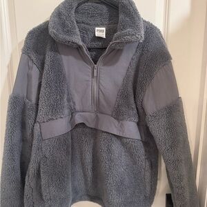 PINK Victoria's Secret Gray Fleece Hoodie